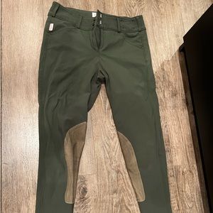 26 Long Trophy Hunter Low Rise front zip tailored sportsman breeches